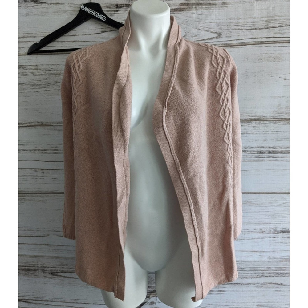 Lemon Tart Dusty Rose Pink Cardigan sz xs